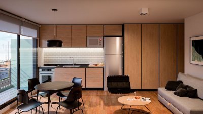 Venta apartamento de 1 dormitorio en Cordón, Proyecto Met Rodo ideal para renta