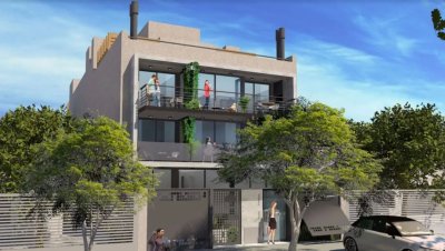 Proyecto Green Design en Punta Carretas, Venta monoambiente con terraza