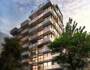 Apto de 2 Dormitorios en piso alto al frente en Punta Carretas. Montevideo