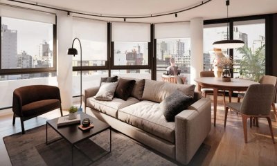 Apartamento en piso alto en Tres Cruces, ideal para inversión. Tres Cruces. Montevideo
