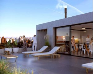 Apartamento monoambiente en Pocitos.Montevideo