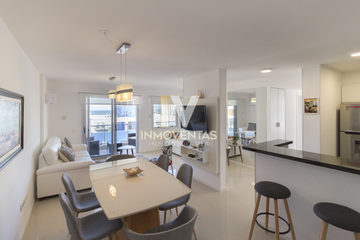 Apartamento ID.4658 - Apartamento en venta y alquiler en Brava Punta del Este, 2 dormitorios, 2 baños