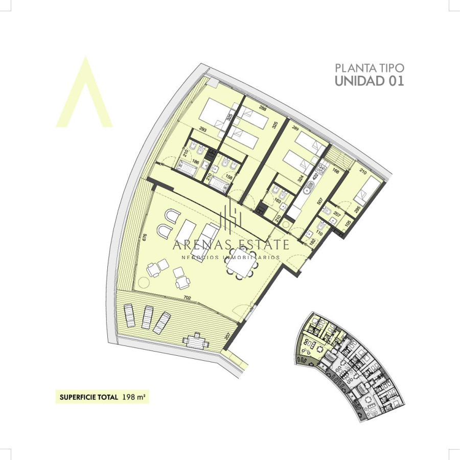 Apartamento ID.4062 - VENTA APARTAMENTO DOS DORMITORIOS PUNTA DEL ESTE