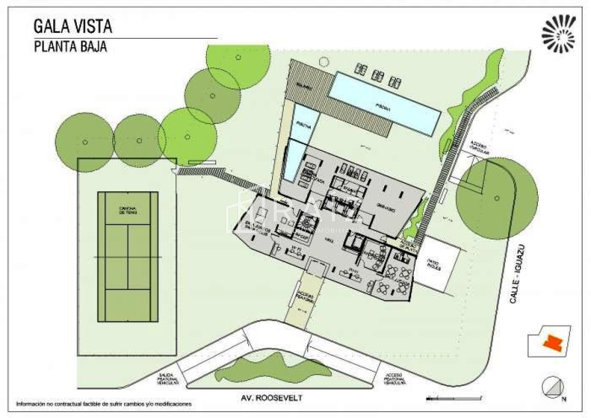 Apartamento ID.10571 - Apartamento en alquiler en Edificio Gala Vista Av. Roosevelt Punta del Este, 1 dormitorio, 1 baños