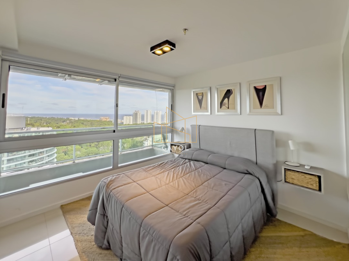 Apartamento ID.21 - Apartamento en alquiler en Edificio Gala Vista Av. Roosevelt Punta del Este, 1 dormitorio, 1 baños