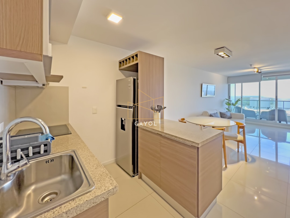 Apartamento ID.21 - Apartamento en alquiler en Edificio Gala Vista Av. Roosevelt Punta del Este, 1 dormitorio, 1 baños