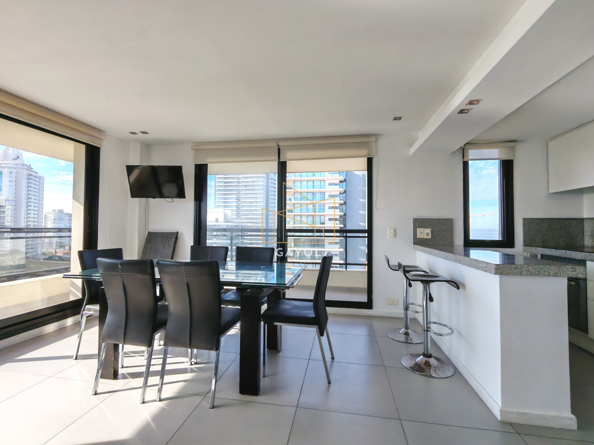 Apartamento ID.885 - Alquiler temporada 2026 con 2 dormitorios con vista al mar