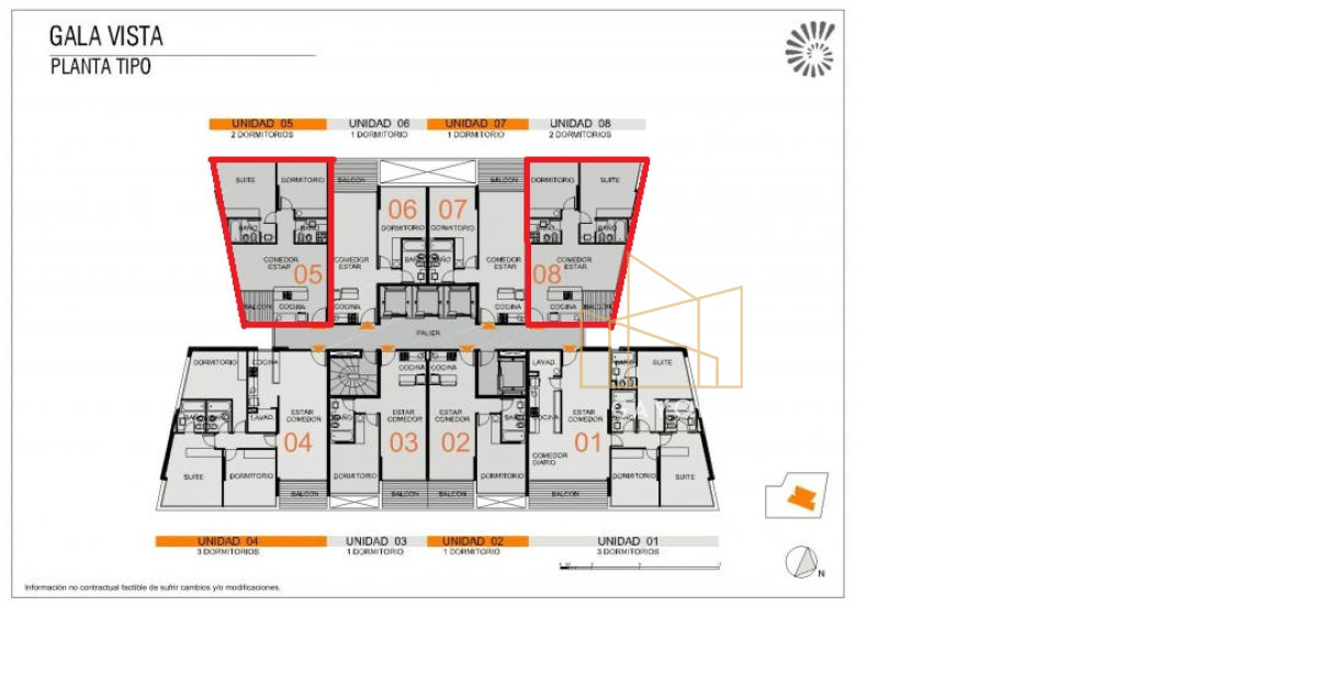 Apartamento ID.21 - Apartamento en alquiler en Edificio Gala Vista Av. Roosevelt Punta del Este, 1 dormitorio, 1 baños