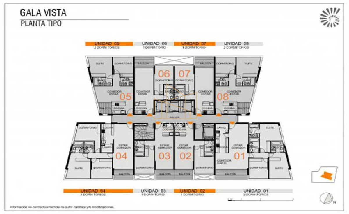 Apartamento ID.21 - Apartamento en alquiler en Edificio Gala Vista Av. Roosevelt Punta del Este, 1 dormitorio, 1 baños