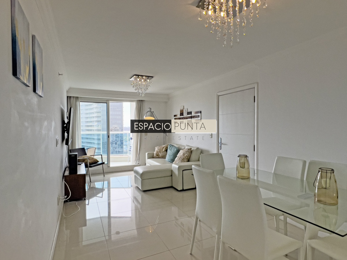 Apartamento ID.1482 - Apartamento en venta y alquiler en Mansa Punta del Este, 2 dormitorios, 3 baños