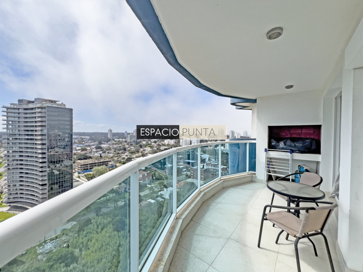 Apartamento ID.1482 - Apartamento en venta y alquiler en Mansa Punta del Este, 2 dormitorios, 3 baños