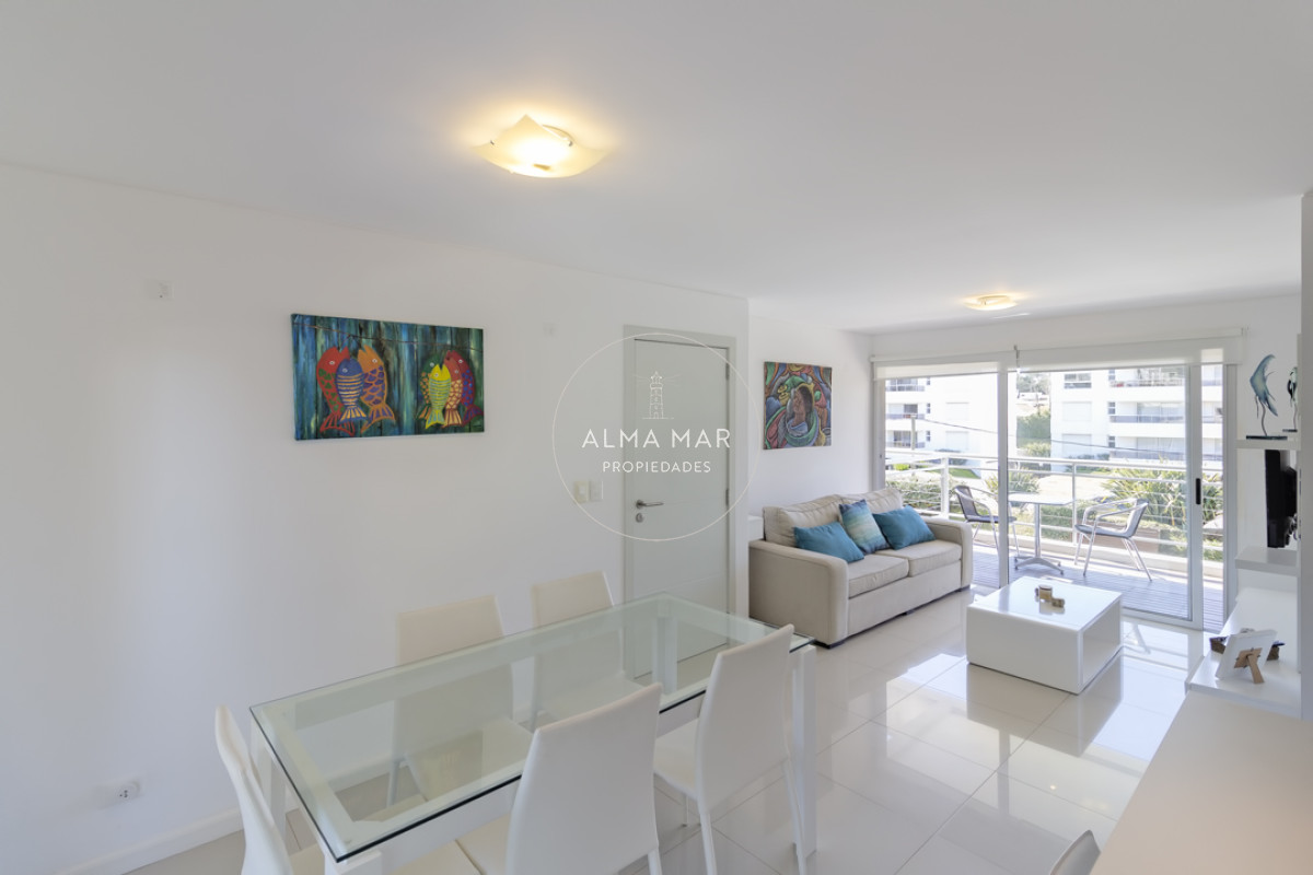 Apartamento ID.284 - Rincon del Indio - Dpto 2 dorm. terraza con parrillero, piscina