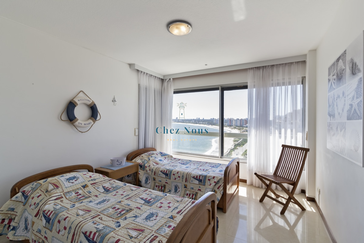 Apartamento ID.611 - Piso alto, Impecable ! - Hermosa vista al mar, excelente ubicación