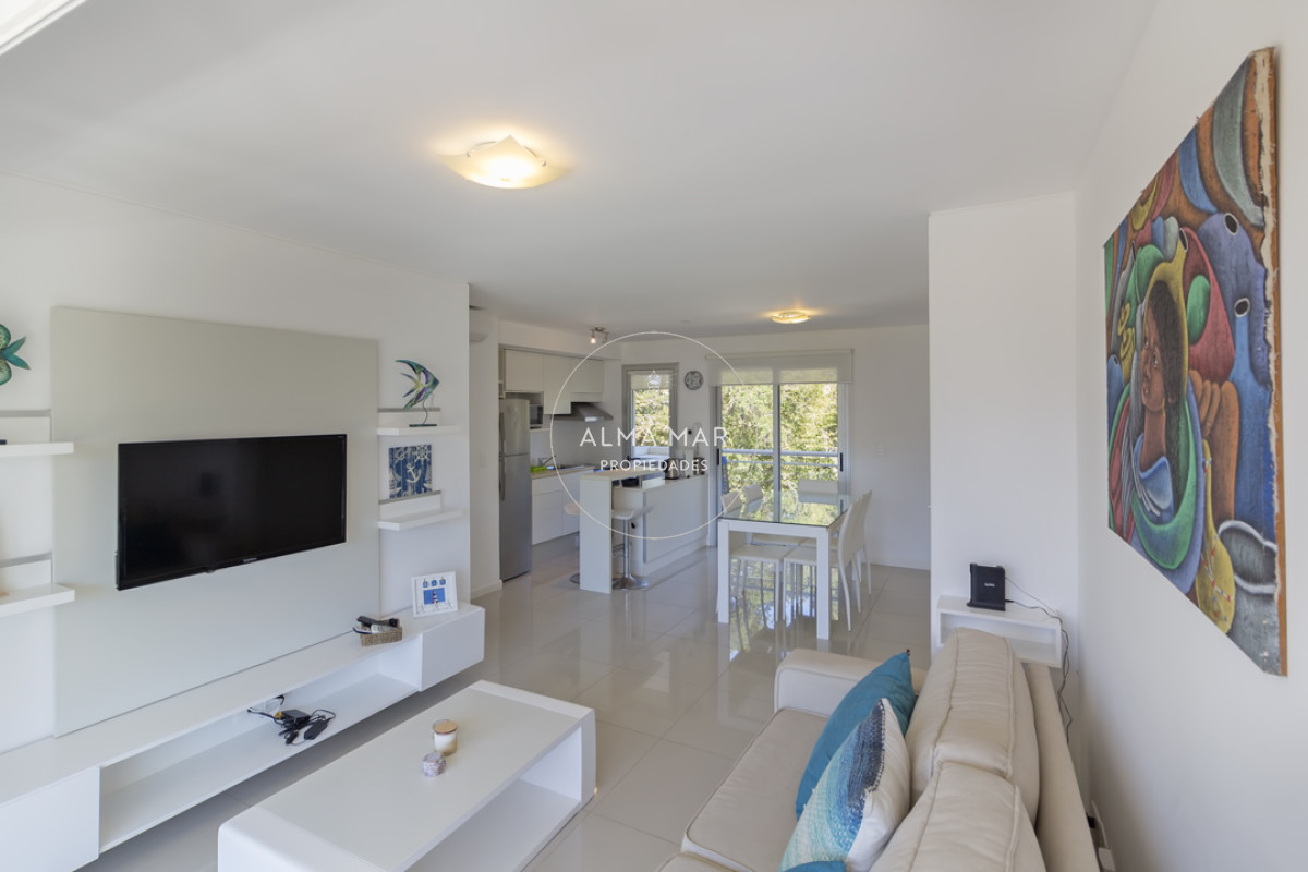 Apartamento ID.284 - Rincon del Indio - Dpto 2 dorm. terraza con parrillero, piscina