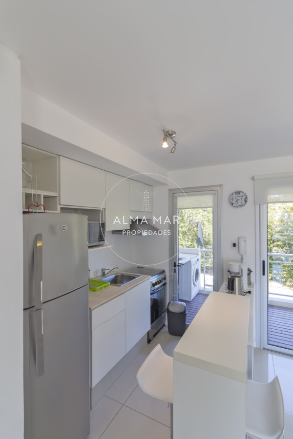 Apartamento ID.284 - Rincon del Indio - Dpto 2 dorm. terraza con parrillero, piscina