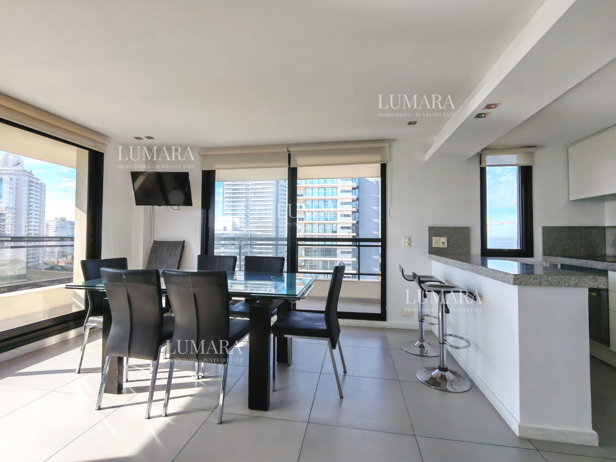 Apartamento ID.2365 - Alquiler temporada 2026 con 2 dormitorios con vista al mar