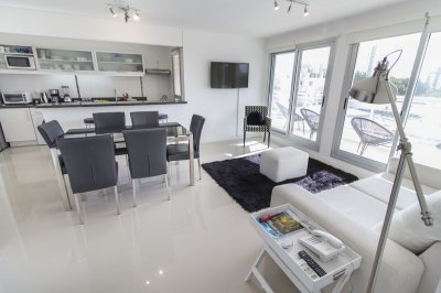 Alquiler invernal Edificio nuevo - Dpto.2 dorm 2 baños Terraza con parrillero