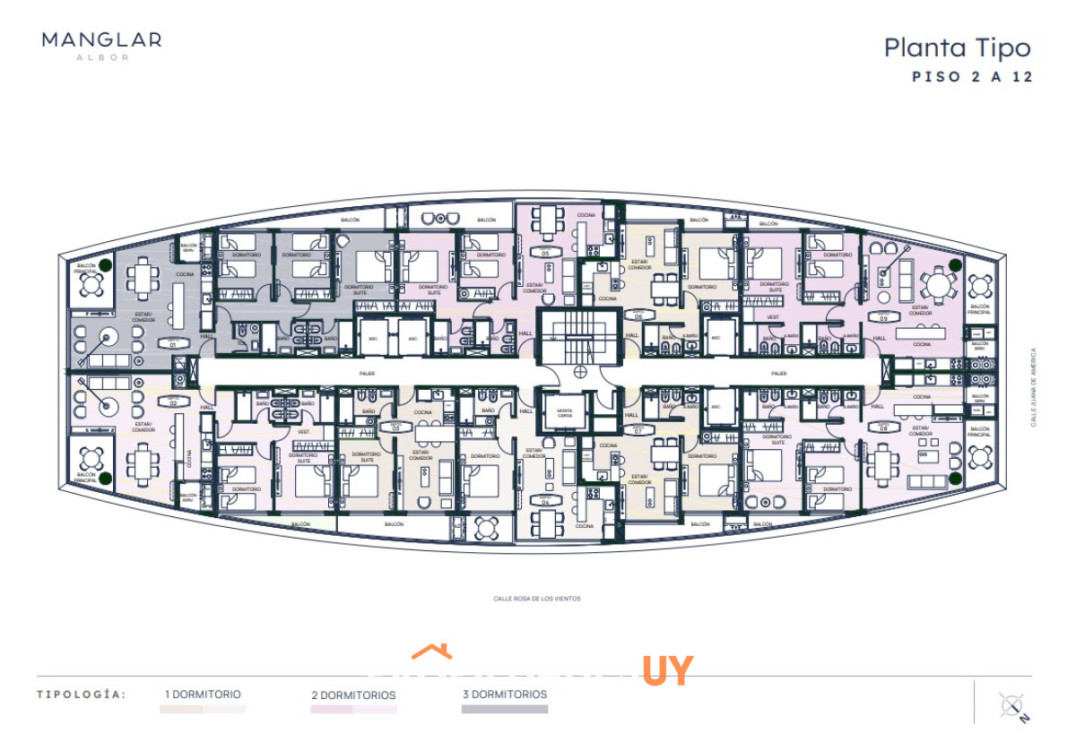 Piso 2 al 12