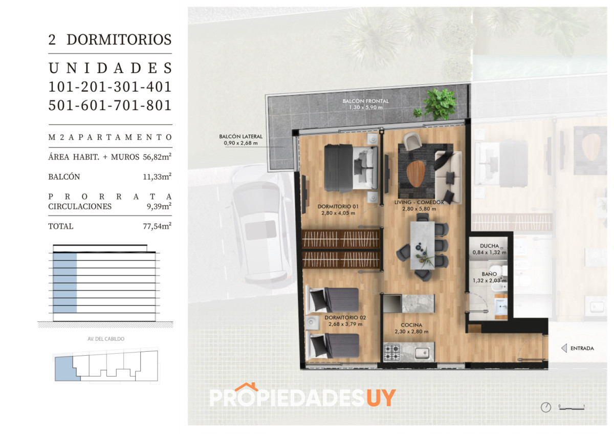 Unidad 01 Piso 1 al 8