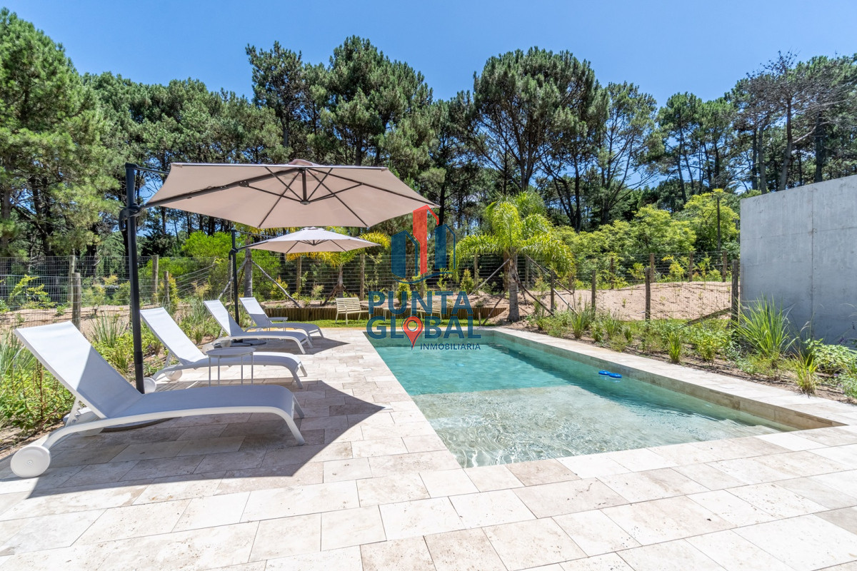 Casa ID.203 - Casa 3 DORMITORIOS en Club del Lago, Punta Ballena
