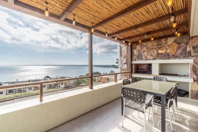 Apartamento en el lomo de la ballena de 2 dormitorios -  Quartier Punta Ballena - Ref : PBI39