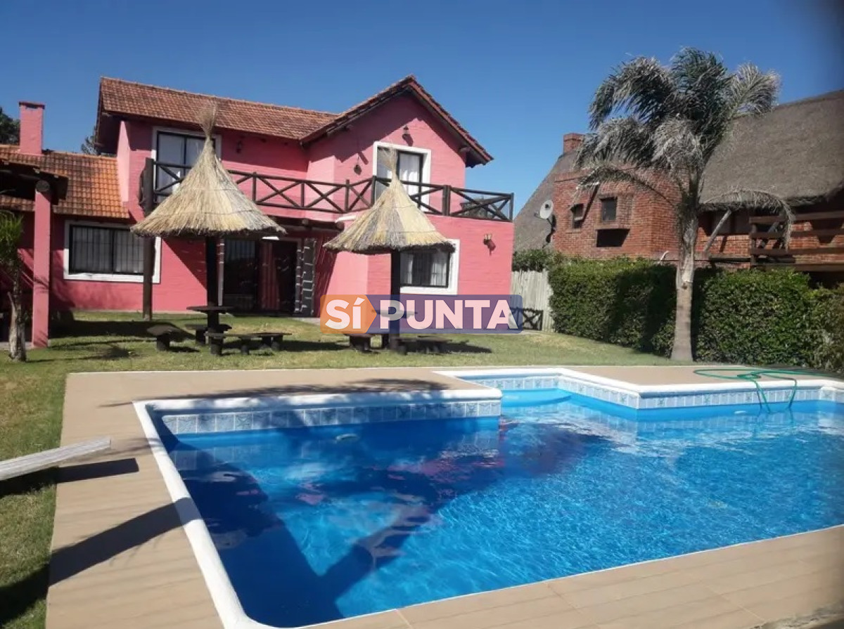 punta ballena tio tomo comoda casa 5 dormitorios, piscina  - spt7509c