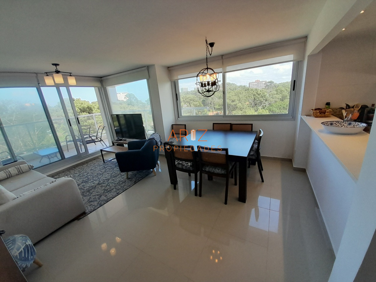 Apartamento ID.2043 - PUNTA DEL ESTE SOBRE ROOSEVELT APTO CON AMENITIES 2 DORMITORIOS 2 BAÑOS PARRILLERO PROPIO 