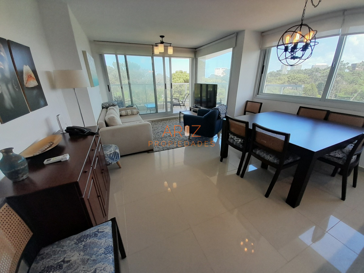Apartamento ID.2043 - PUNTA DEL ESTE SOBRE ROOSEVELT APTO CON AMENITIES 2 DORMITORIOS 2 BAÑOS PARRILLERO PROPIO 