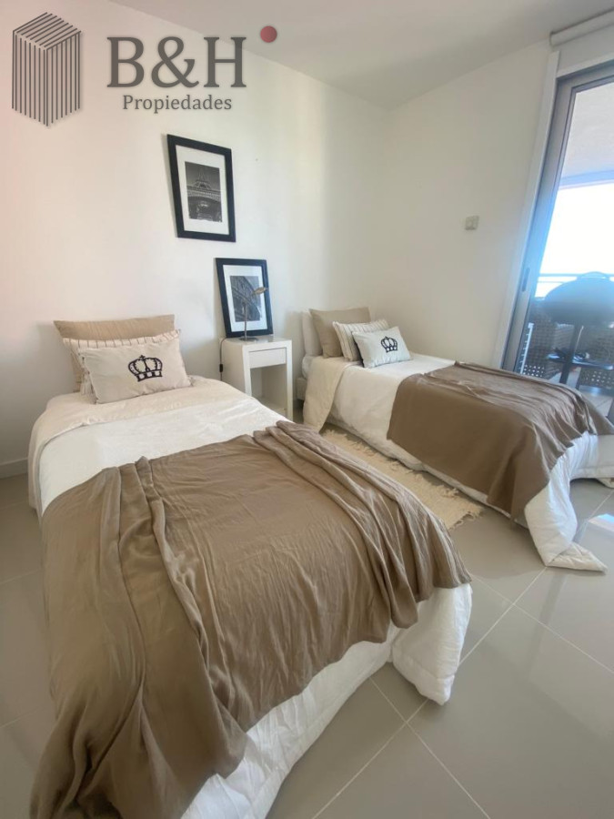 Apartamento ID.1843 - PUNTA DEL ESTE CHIVERTA A 100 M DEL MAR 3 DORMITORIOS AMENITIES