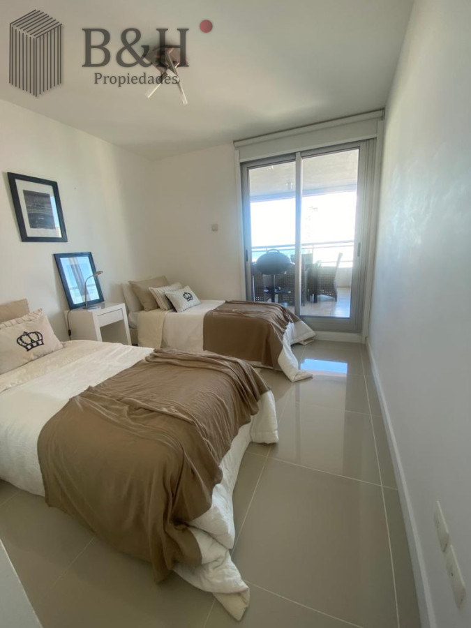 Apartamento ID.1843 - PUNTA DEL ESTE CHIVERTA A 100 M DEL MAR 3 DORMITORIOS AMENITIES