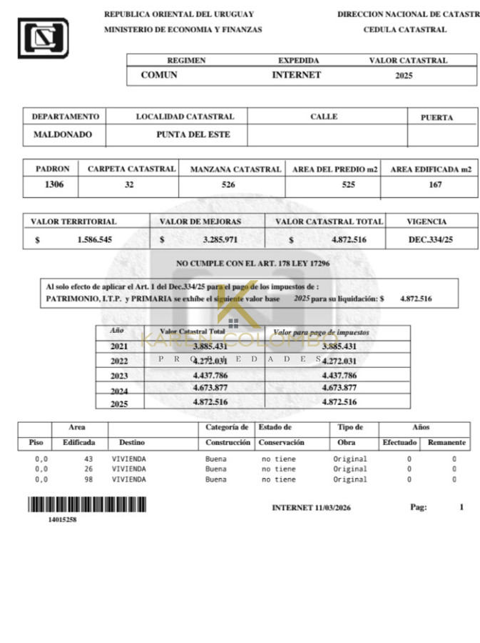 Casa ID.21095127 - Venta de casa 4 dormitorios en zona Paradas, proxima al mar. 