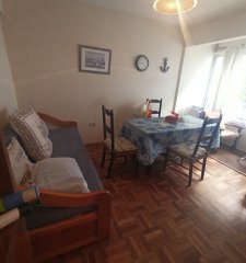 Apartamento de 1 dormitorio sobre la playa Mansa