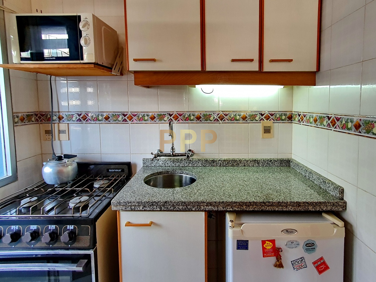 Apartamento ID.1515 - Se alquila apartamento de 1 dormitorio frente al mar con vista en Peninsula, Punta del Este.