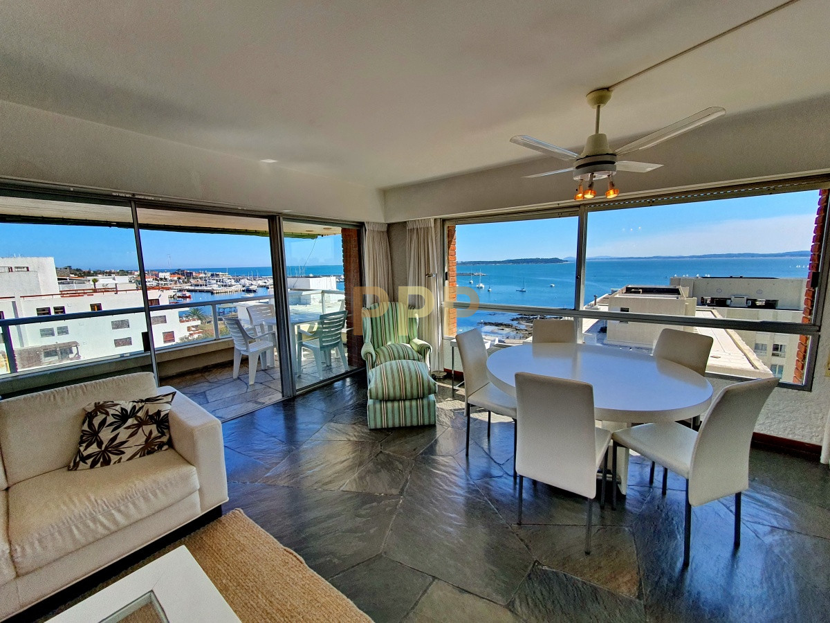 Apartamento ID.1084 - Apartamento amplio, luminoso con excelentes vistas al mar , y Puerto de Punta del Este