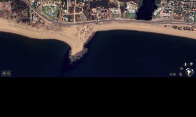 Terreno en primera fila Playa Mansa - Apto desarrollo