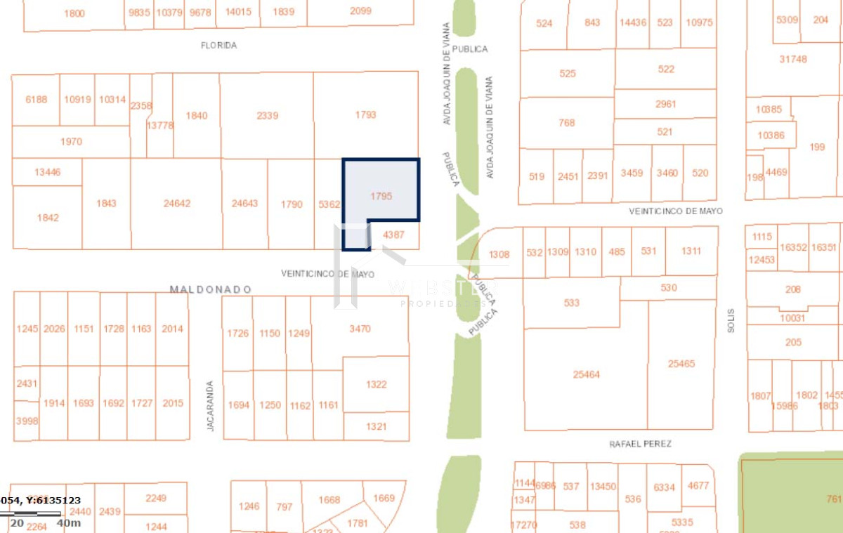 Terreno ID.1792 - Tierra Para Desarrollo en Maldonado - 9 pisos