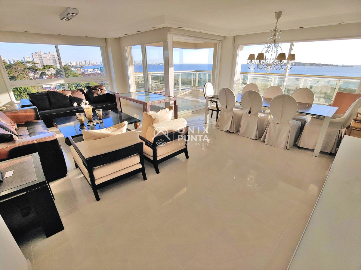 Apartamento ID.511 - Punta del Este - Venta - Espectacular apartamento esquinero en Playa Mansa