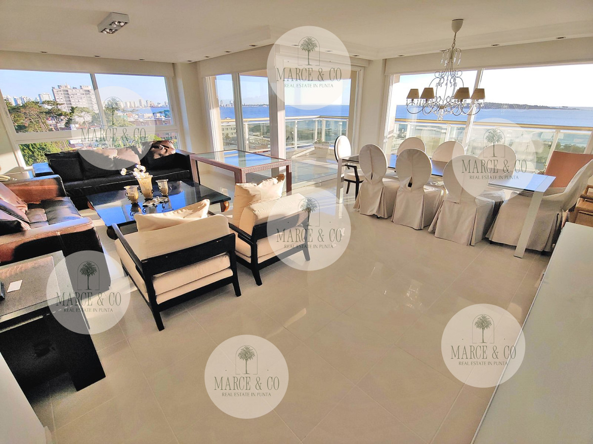 Apartamento ID.2201 - Punta del Este - Venta - Espectacular apartamento esquinero en Playa Mansa