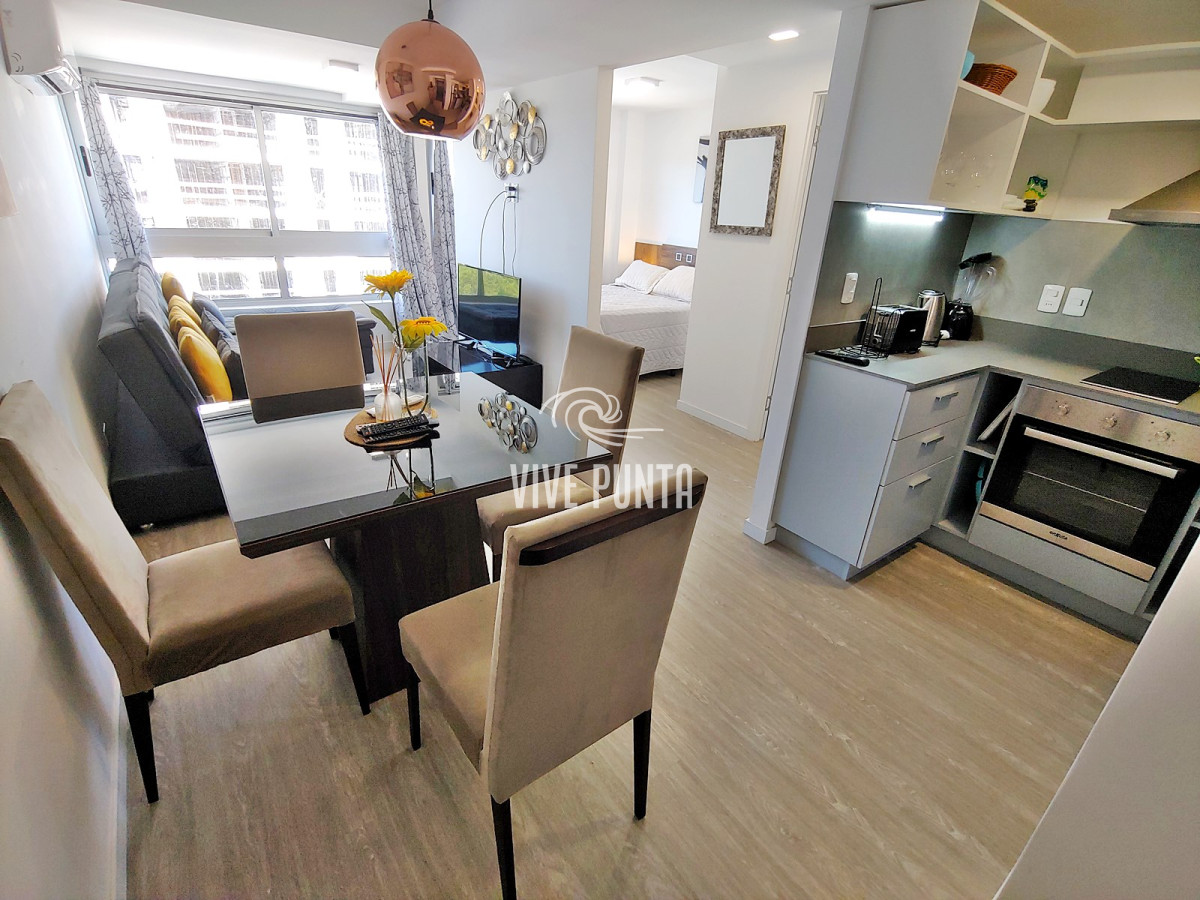 Apartamento ID.589 - Punta del Este, Venta - Moderno apartamento de 1 dormitorio en Torre de Categoría