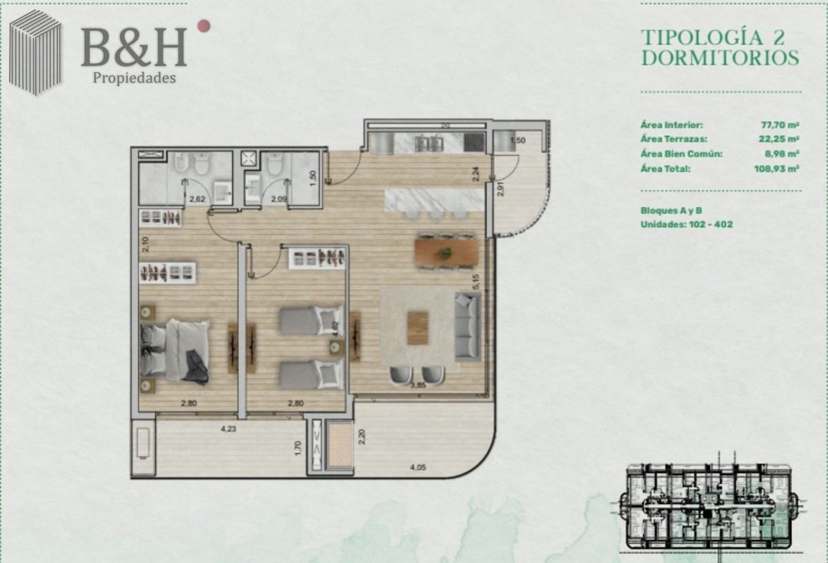 Apartamento ID.7001 - EXCEPCIONAL APARTAMENTO ESQUINERO EN VENTA A ESTRENAR