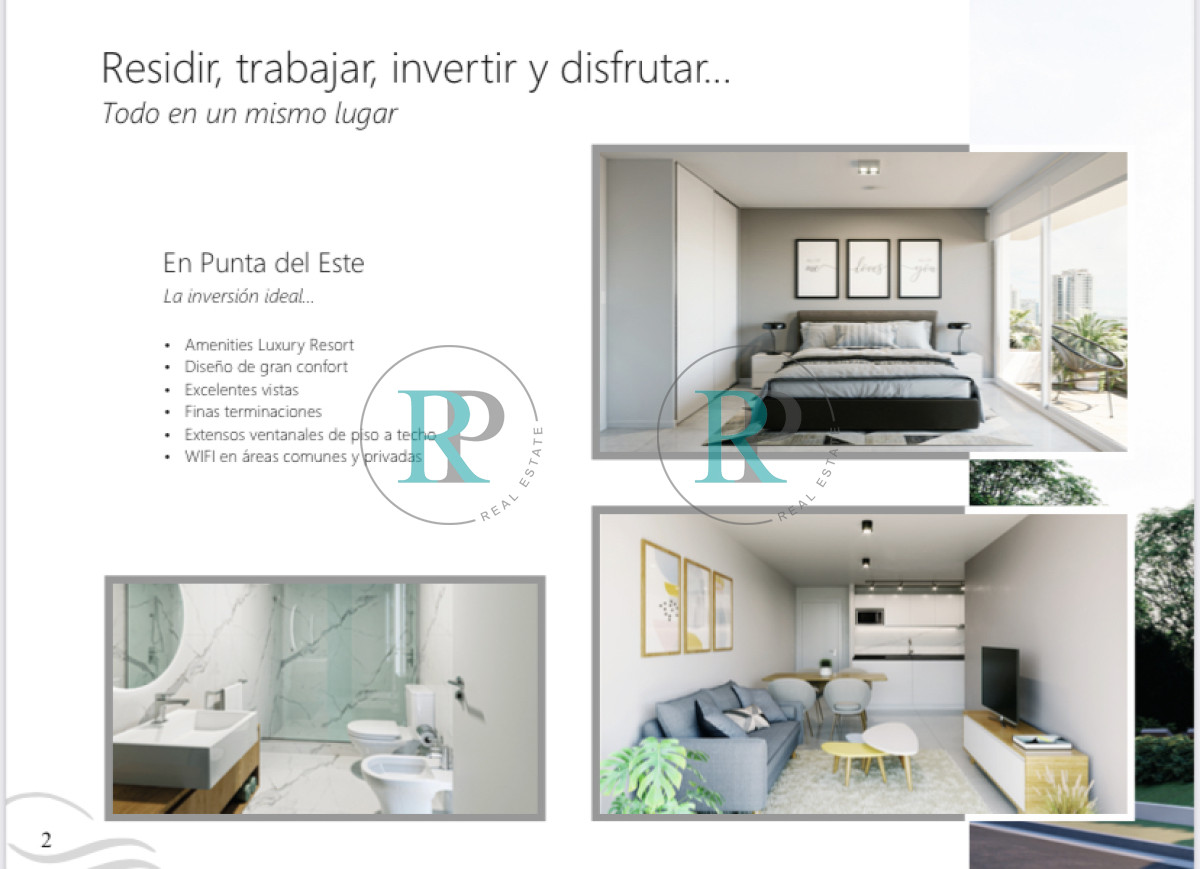 Apartamento ID.2021 - Apartamento 2 dormitorios Punta del Este