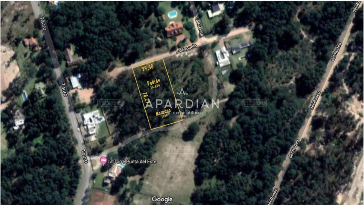 Terreno ID.21097776 - Terreno en Parque Burnett - Maldonado. Ref. 4285
