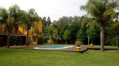 espectacular chacra sobre ruta 104 sobre un predio de 4,66 hectáreas0. ref. 5487 - gsl2178h