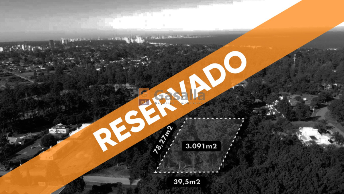 Terreno en Parque Burnett - Maldonado. Ref. 4285 - GSL960T