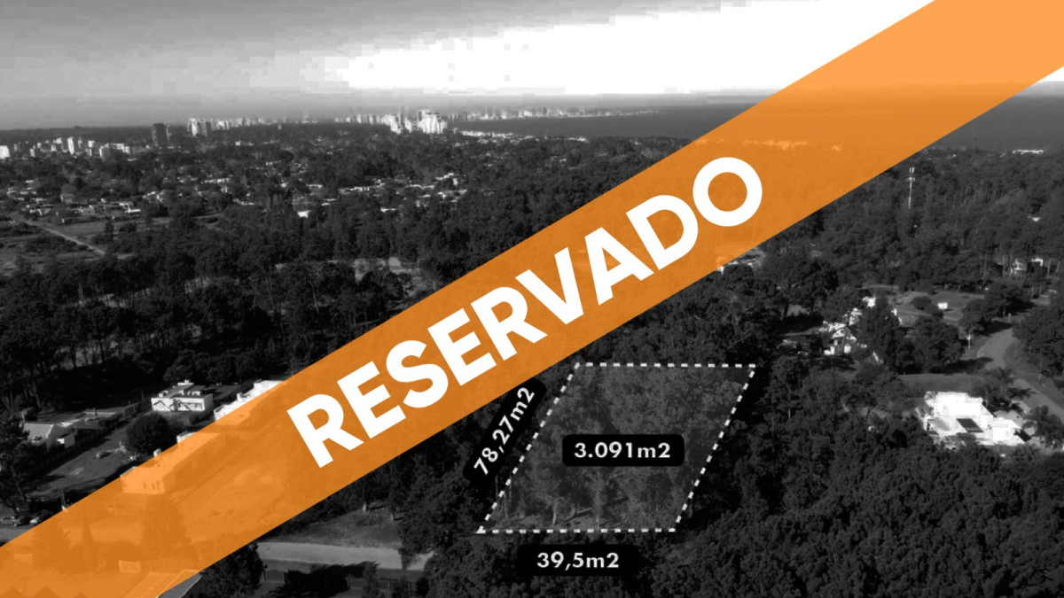 Terreno en Parque Burnett - Maldonado. Ref. 4285