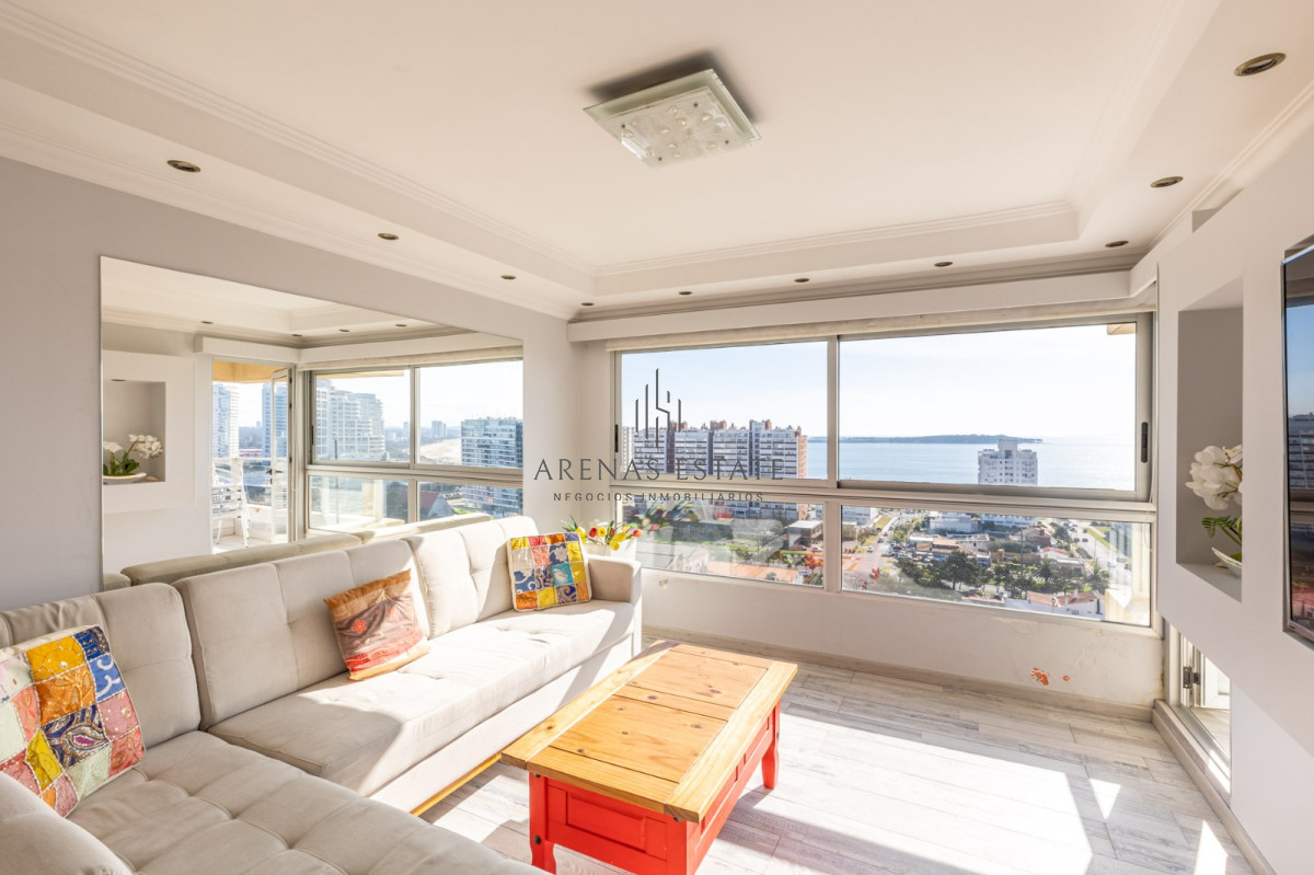 Apartamento ID.1772 - Apartamento de dos dormitorios en Punta del Este ,espectacular vista 