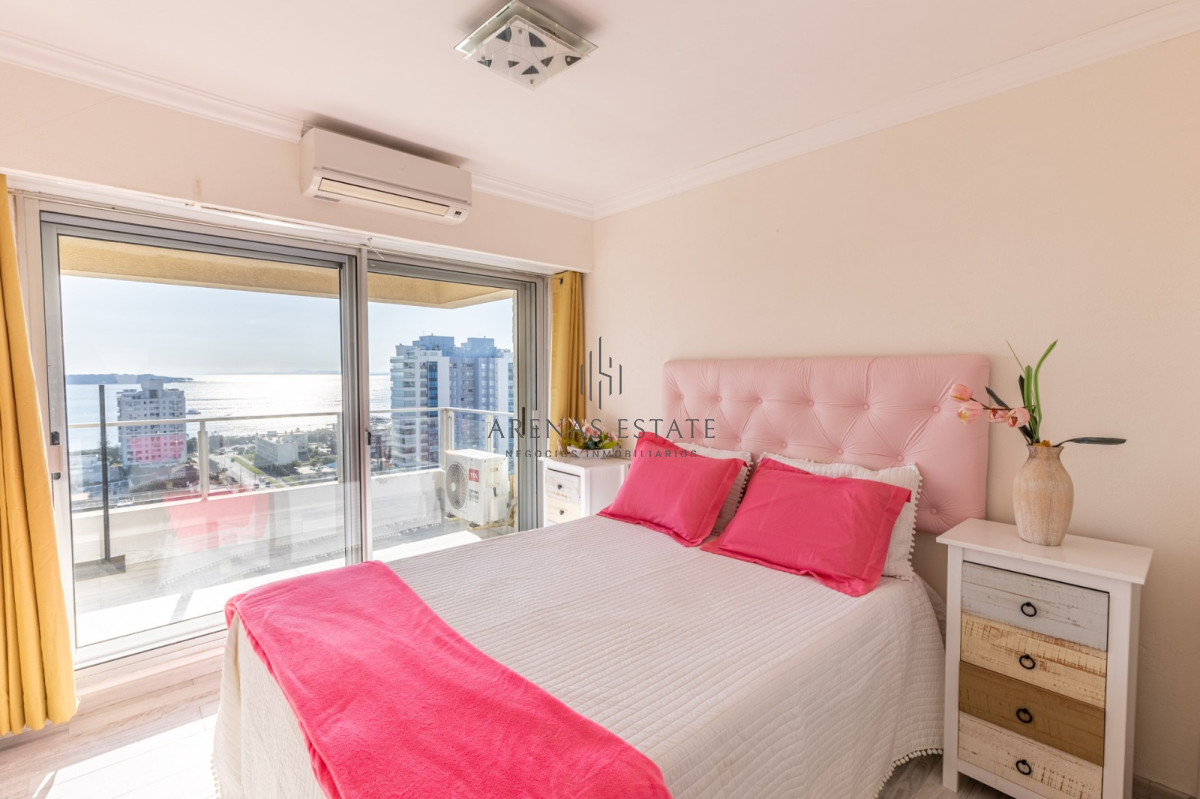 Apartamento ID.1772 - Apartamento de dos dormitorios en Punta del Este ,espectacular vista 
