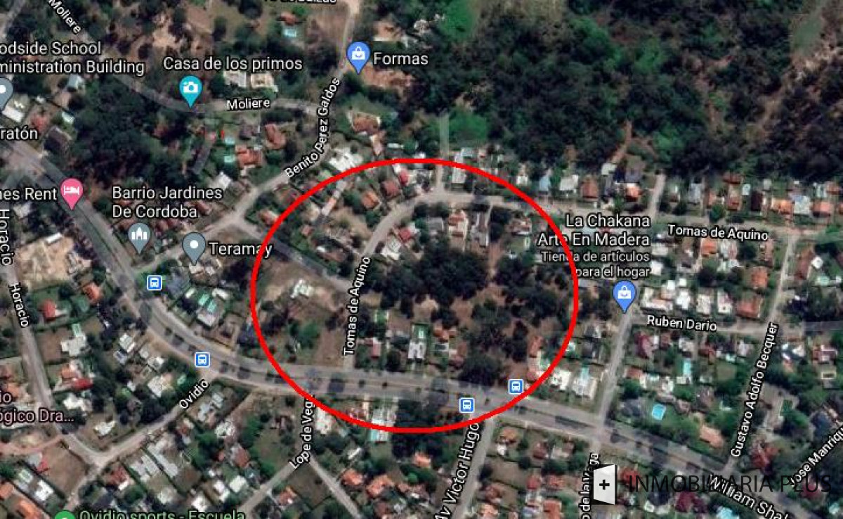 Terreno ID.456 - Venta de TERRENO listo para construir 728 m2 en Jardines de Córdoba Punta del Este Maldonado
