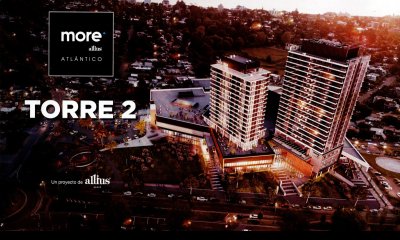 MORE ATLANTICO II TORRE EN CONSTRUCCION ENTREGA 2026 CUENTA CON BENEFICIOS FISCALES