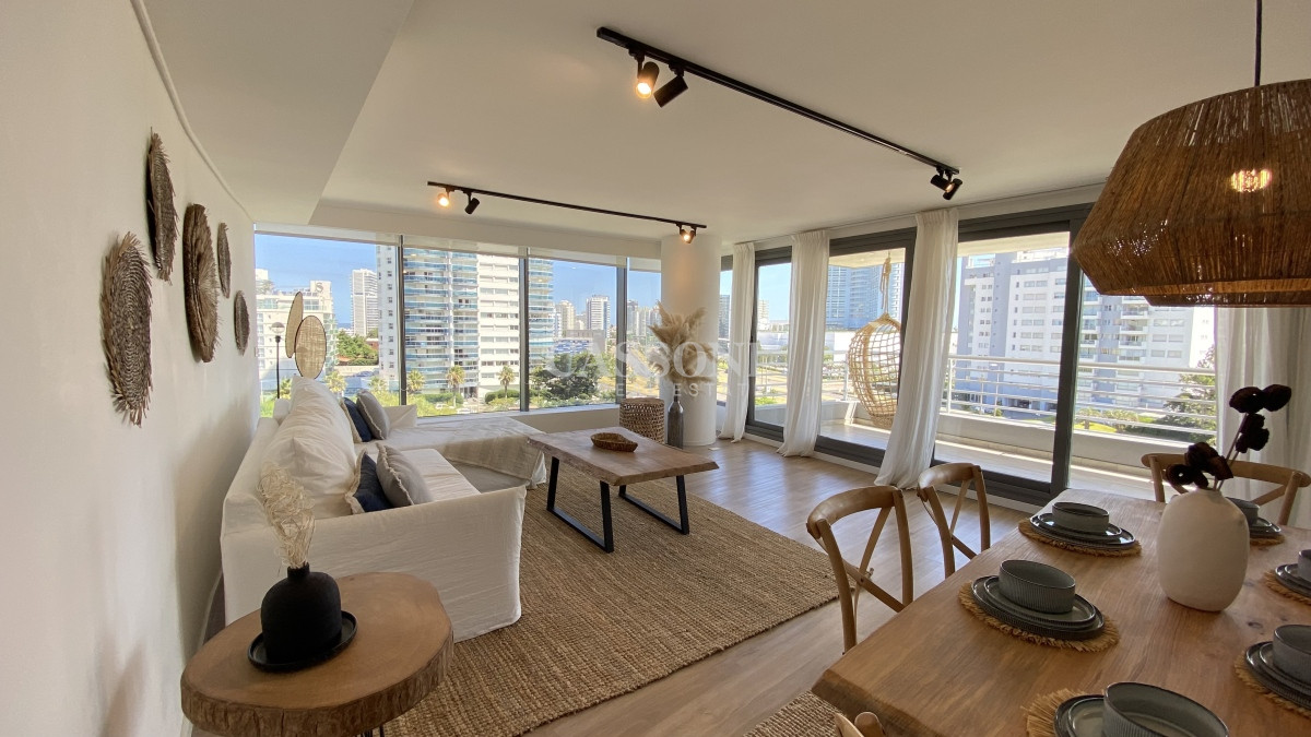Apartamento ID.3291 - Apartamento en venta a metros de playa Mansa amueblado a estrenar.